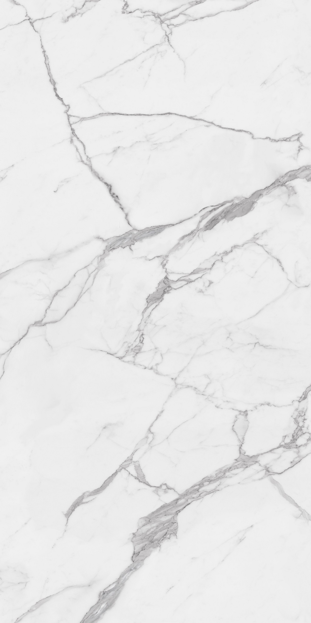 Großformatige weiße Calacatta-Marmor-Porzellanplatten
