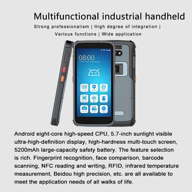 Biometrisches Terminal im Taschenformat