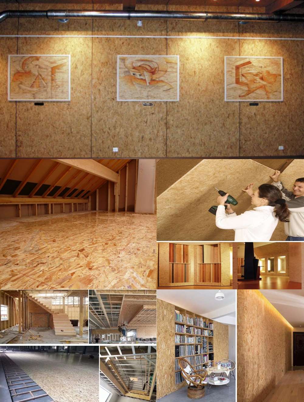 Oriented Strand Boards Anwendung
