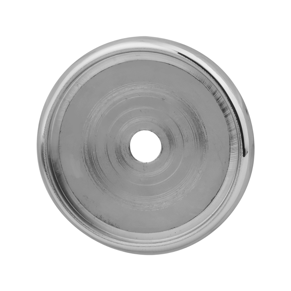 6-Zoll-Deckgeländer, dekorative runde Metall-Edelstahl-Zaunpfosten-Grundplatte
