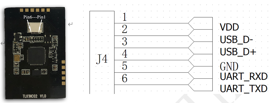 Pin-Definition des Fingerabdruckmoduls