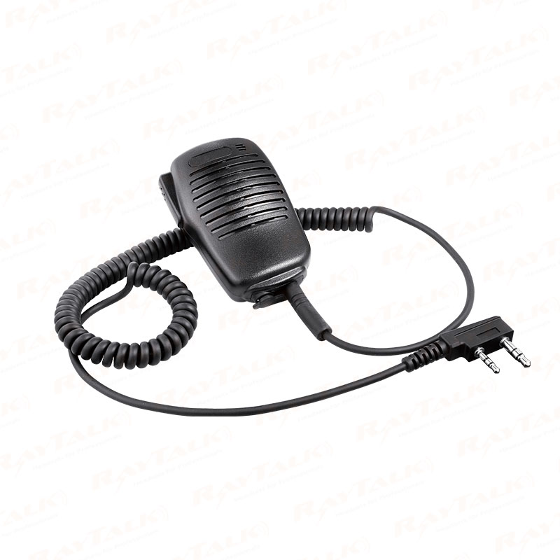 RSM-100A Push-to-Talk-PTT-Revers-Schultermikrofon Walkie-Talkie-Remote-Lautsprechermikrofon für Funkgerät
