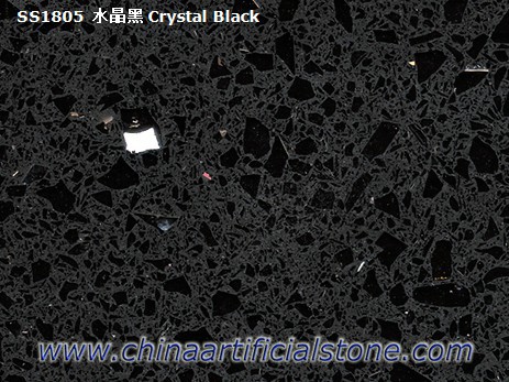 Stellar Night Silestone Sparking Black Quarzplatten
