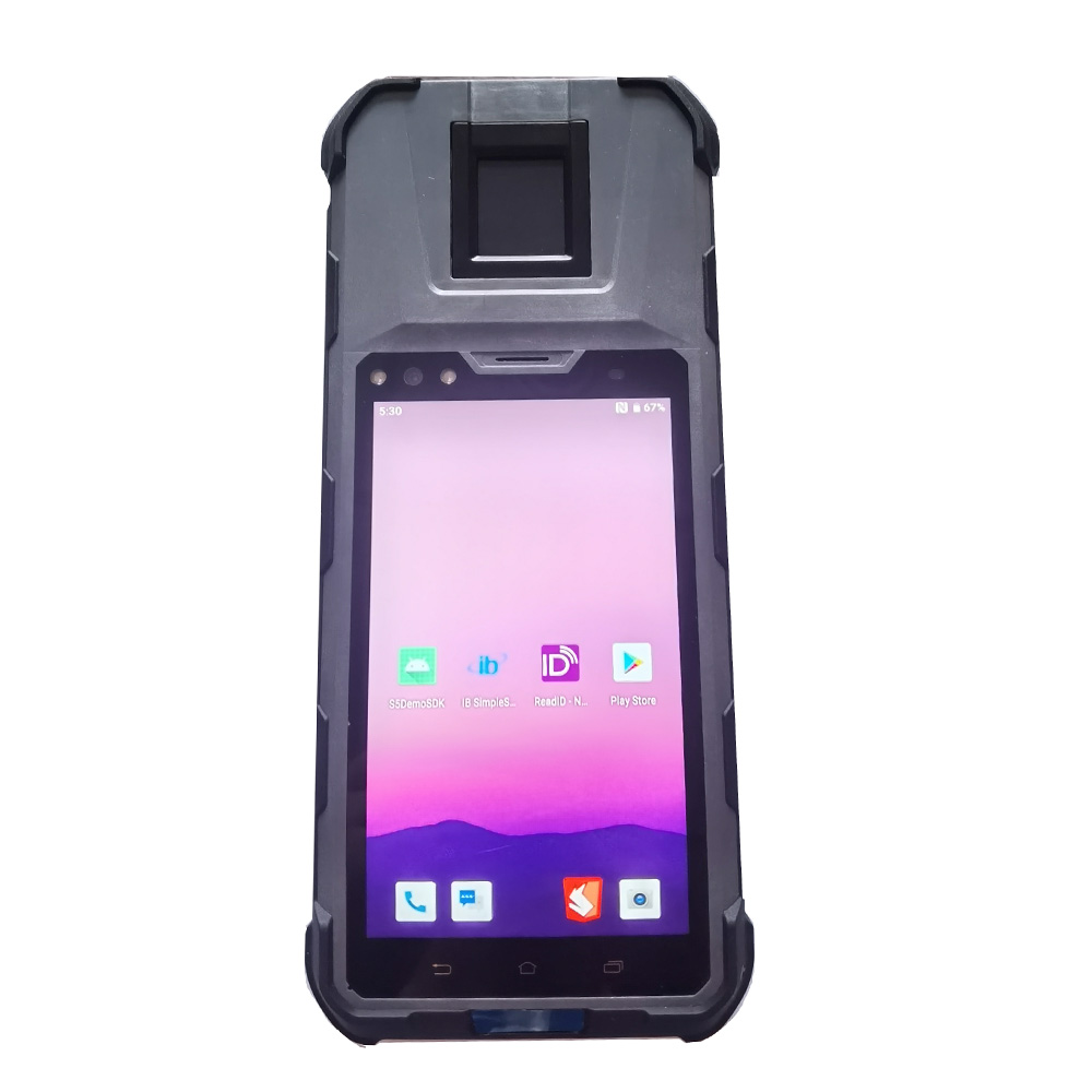 4G All Function Android Government Biometric IRIS Gesichtspersonal Datenerfassung PDA
