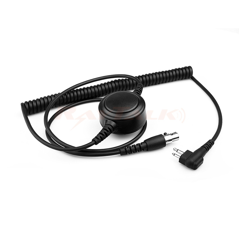 QD-Quick Connect Trennkabel XLR 5-poliger Mini-Stecker Ersatz-Spiralkabel für strapazierfähige Headsets
