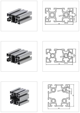 Modulare Aluminiumprofile