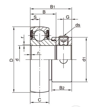 Lager aus Zinklegierung U004