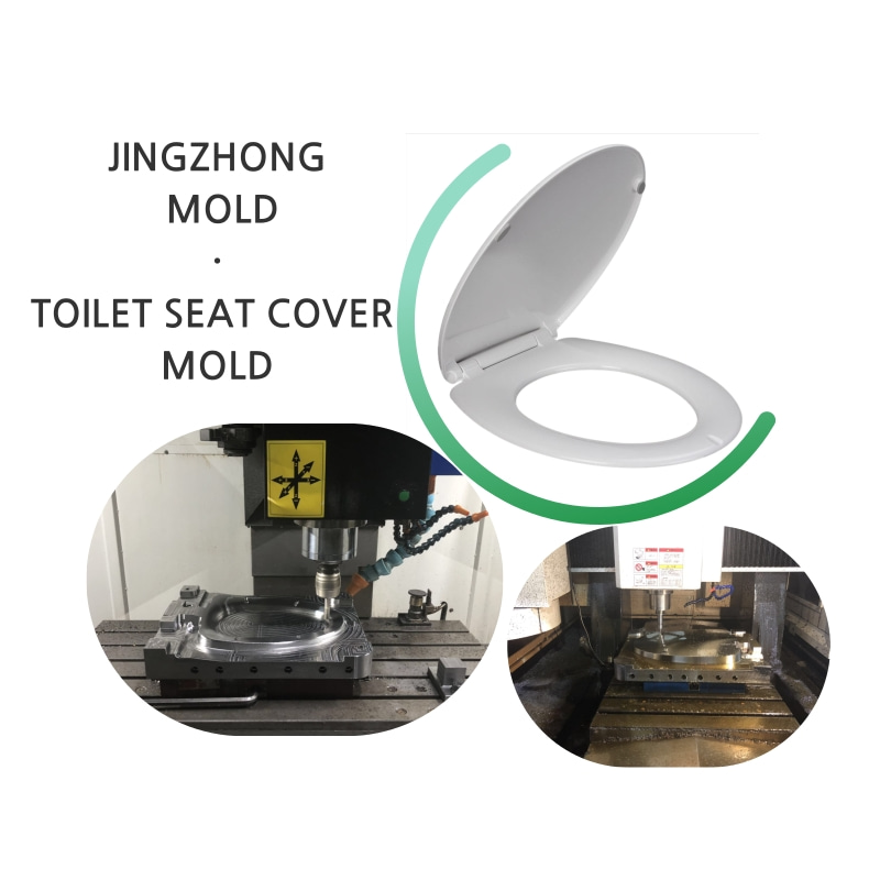 Kundenspezifische Kunststoffkomponenten für Toilettensitzabdeckungen
