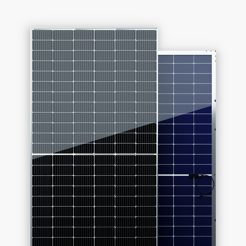 425-455 W Bifazial 144 halbgeschnittene monokristalline Solarzellen

