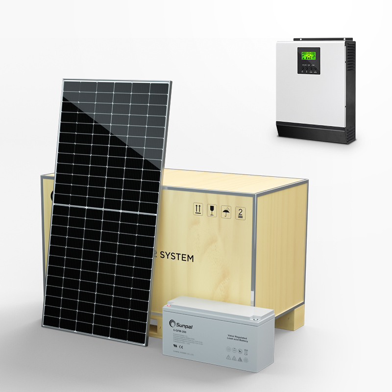Solarpanel 5KW Home Off Grid Solar-Photovoltaik-Anlage Preis mit Batterie-Backup
