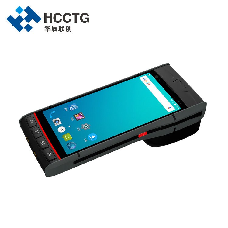 Android 9 Wireless Data Terminal Handheld PDA mit Drucker-Barcode-Scanner

