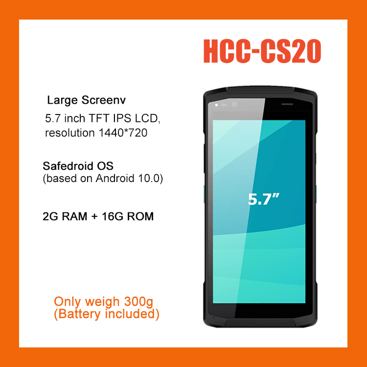 3-in-1-Kartenzahlung Android 10.0 POS-Hardware mit Barcode-Scanner HCC-CS20

