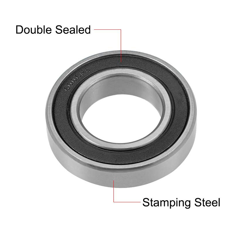 Kugellager 6006-2RS Sealed 30 x 55 x 13 mm ABEC-3 Deep Groove
