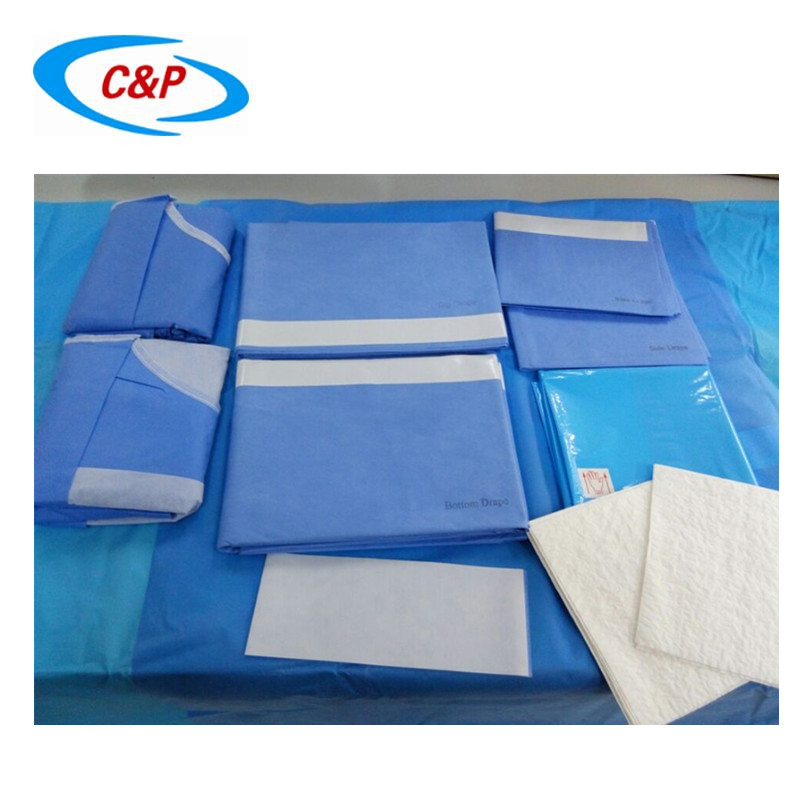 Werkseitig gelieferte medizinische sterile Universal-OP-Abdeckungspackungen
