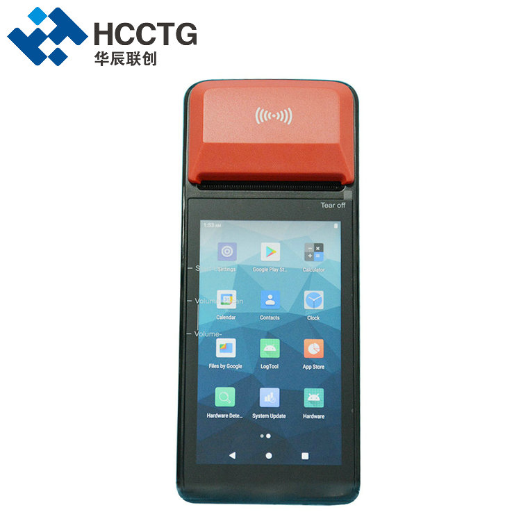 Mifare Card NFC ISO14443 Android 11 Smart POS Terminal mit Thermodrucker R330P
