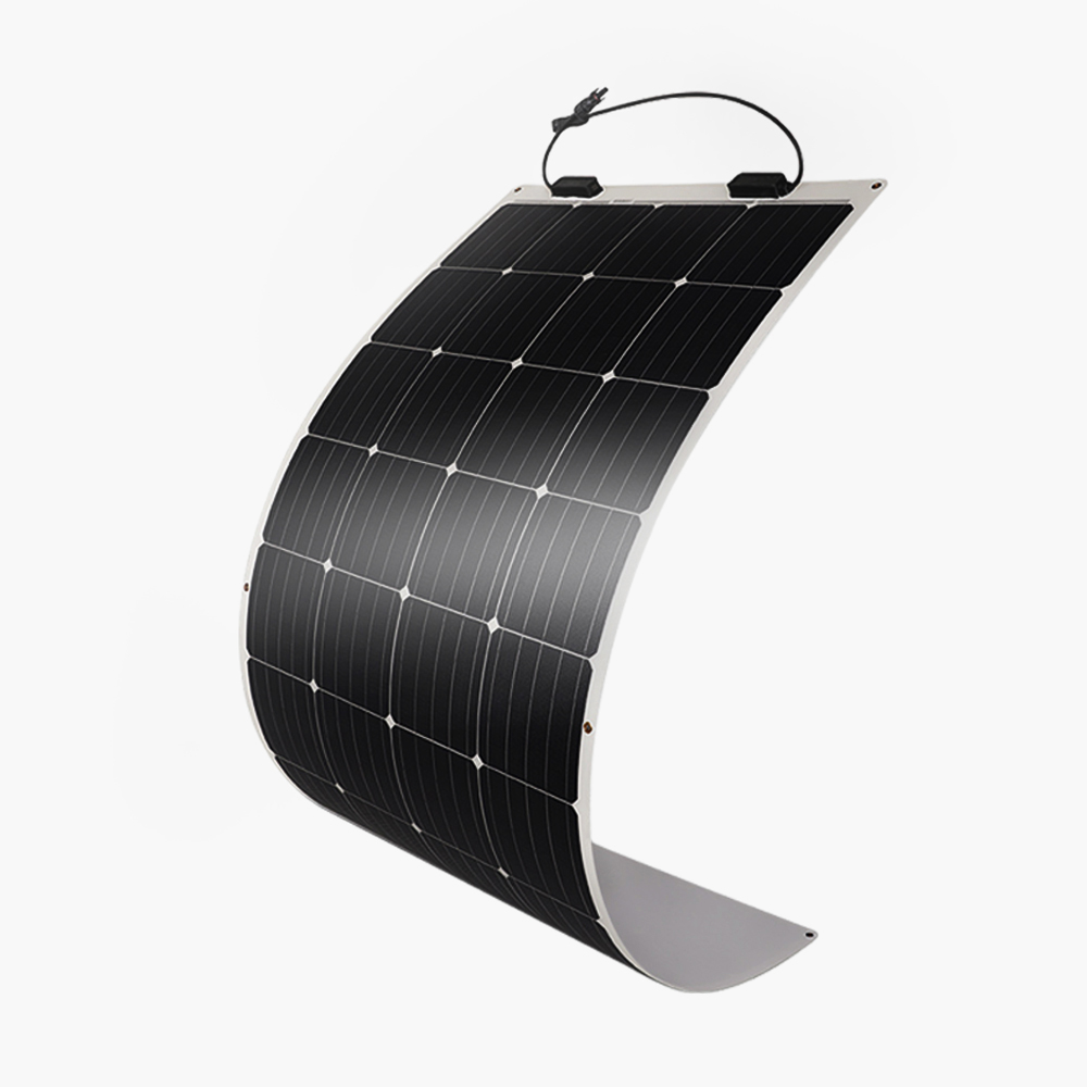 100–260 W flexibles, leichtes 24-V-48-V-Mono-Solarmodul der Klasse A
