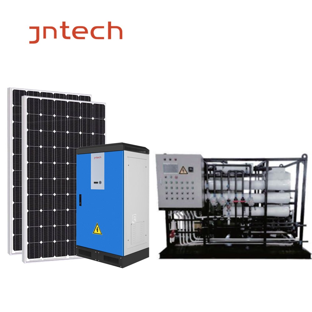 JNTECH Solarwasseraufbereitungssystem Brackwasser reinigen Leitungswasserreinigung
