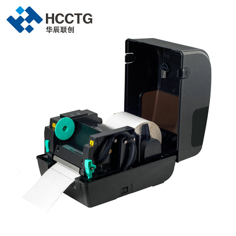 Thermischer 4-Zoll-Etikettendrucker Barcode-Etikettendruck Versandetikettendrucker und -schneider Optional HCC-3064
