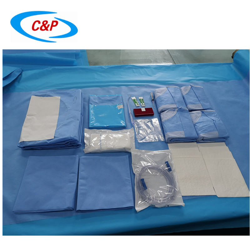 Medizinisches Verbrauchsmaterial Einweg-C-Abschnitt-Abdeckungspackung
