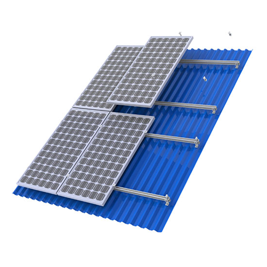 Metalldach-Sonnenkollektor-Montagestruktursystem
