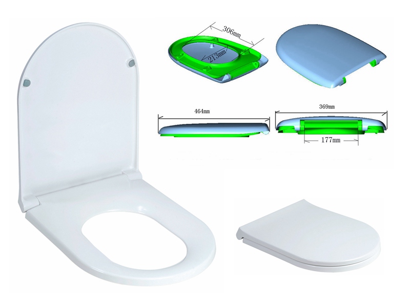 Gussformen für Toilettensitzabdeckungen aus Harnstoff