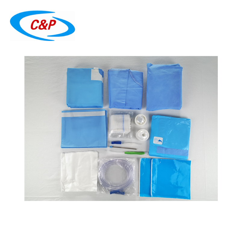 SMS Non Woven Medical Sterile Dental Oral Surgical Drape Pack Factory Supply
