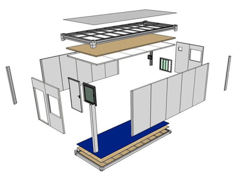 Flat-Pack-Container-Installation