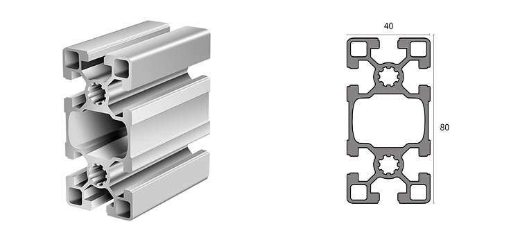 Architektonisches Aluminiumprofil