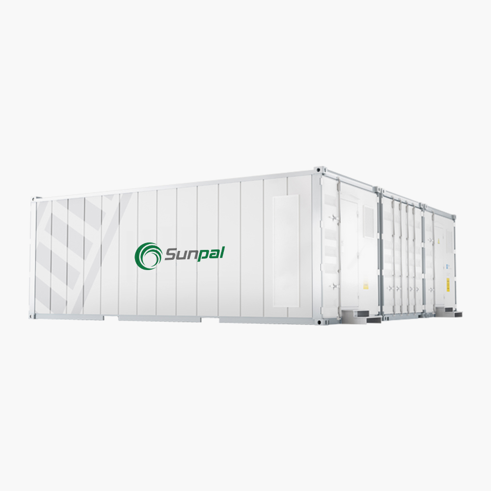 Sunpal Kundenspezifisches 500-kWh-1-MWh-2-MWh-ESS-Batterie-Energiespeicher-Containersystem
