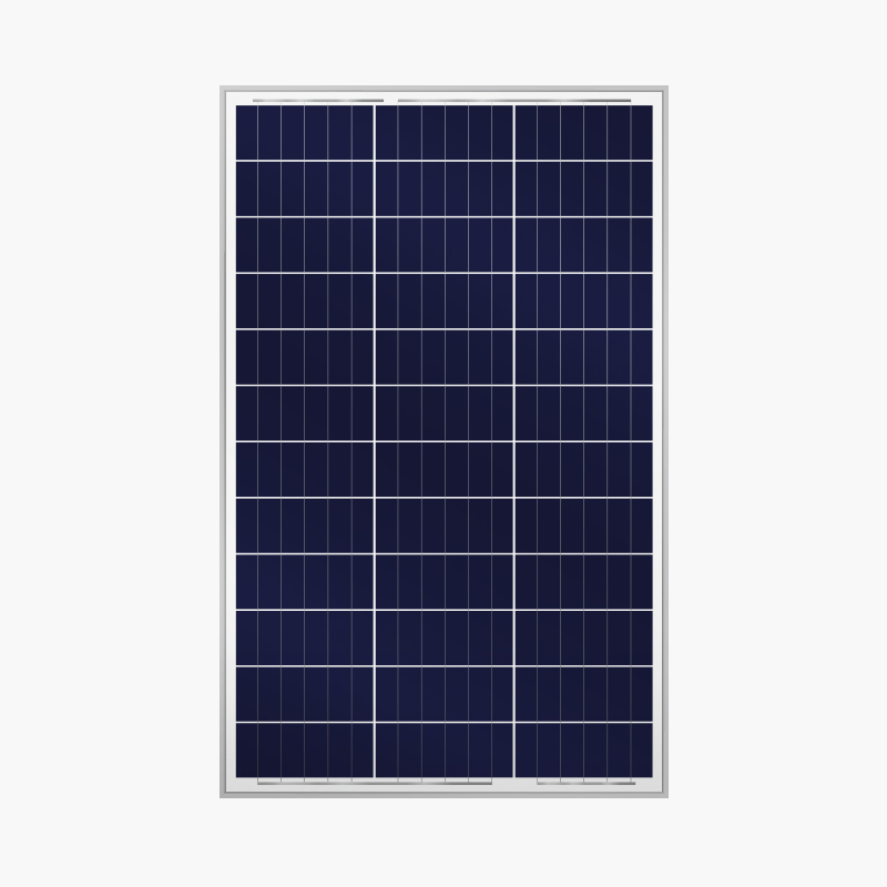 10-50 W Poly-Solar-PV-Modul mit silbernem Aluminiumrahmen
