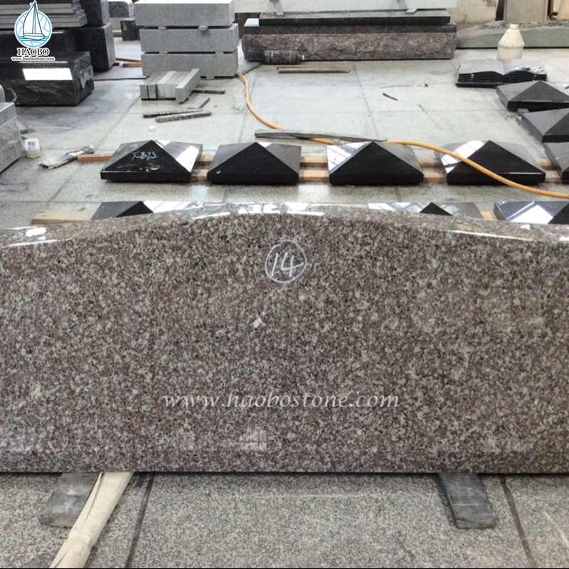 China Granit G664 Kundenspezifisches Denkmal für die Einäscherung
