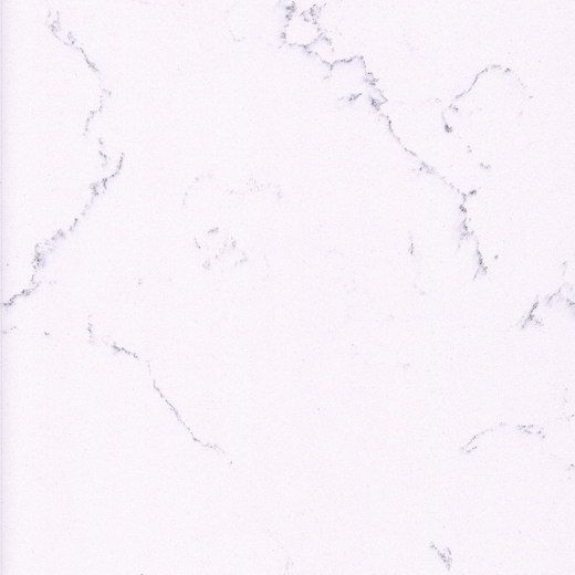 Großes Carrara, das beste Art künstliche Quarzplatte, weiße Arbeitsplatte, OP6306 verkauft
