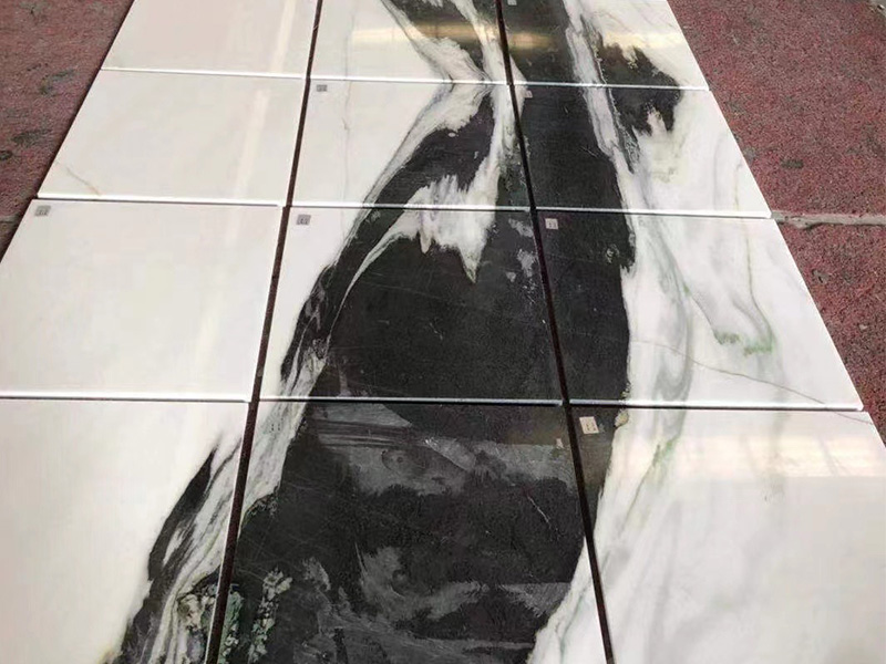 China Origin Panda White Tiles Marmorplatte Lieferanten
