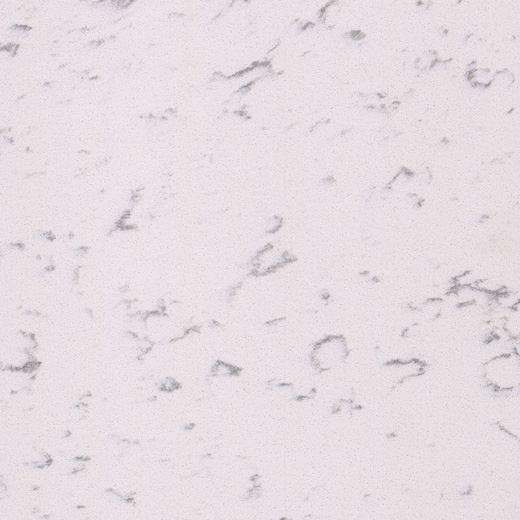 Edelweiss-Marmor-Venen-Design aus künstlichem Quarzstein für die Installation von Küchenplatten OP6504
