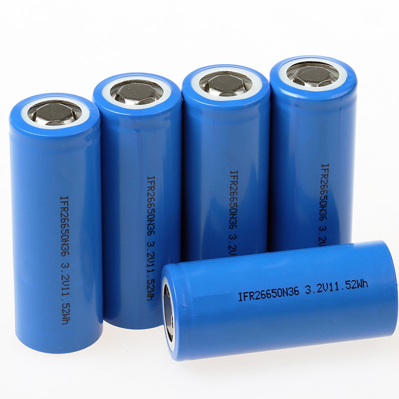 18650 Lithiumbatterie 3,2 V LiFepo4-Batteriezellen-Energiespeichersystem
