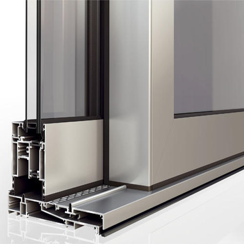 2021 Neue Produkte Kundenspezifische Aluminium-Fensterrahmen-Extrusion der Thermal-Break-Serie
