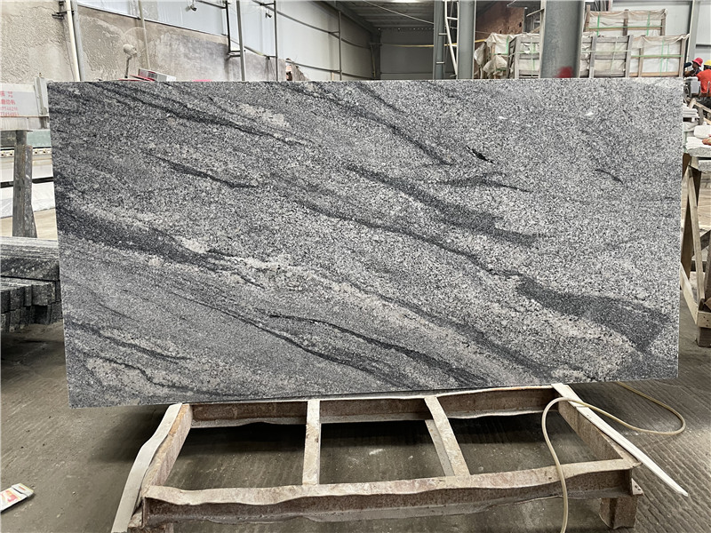 Arbeitsplatte aus grauem Granit von China Juparana
