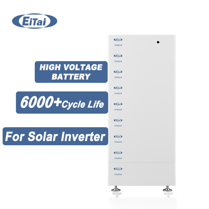 EITAI 500 V Hochspannungsbatterie Lifepo4 30 kWh 10 KWH 20 KWH 30 KWH Solarbatterie für den Einsatz in Hybridsystemen
