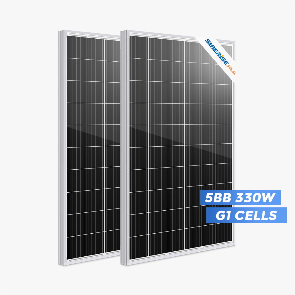 5BB PERC 330 Watt monokristallines Solarmodul zu verkaufen
