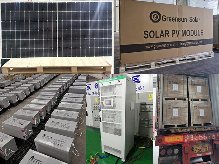 Microgrid-System Solarenergie