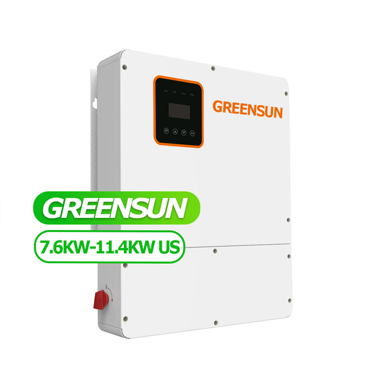 Hohe Batteriespannung US-Standard 7,6 KW 9 KW 10 KW 11,4 KW Wohnspeicherwechselrichter mit UL
