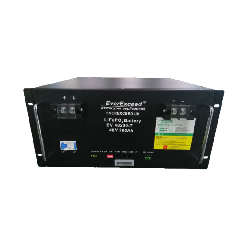 Langlebige 48V 200ah Front-Terminal-Batterie für Solar-/UPS-/Telekommunikationssysteme
