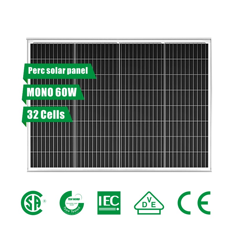 60W Solarmodul (Prozent)
