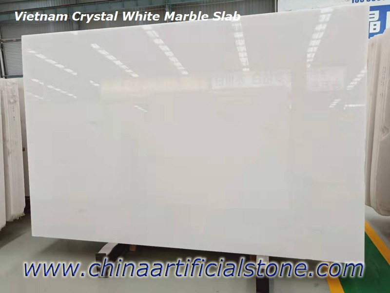 Premium Vietnam Crystal White Jumbo-Marmorplatten
