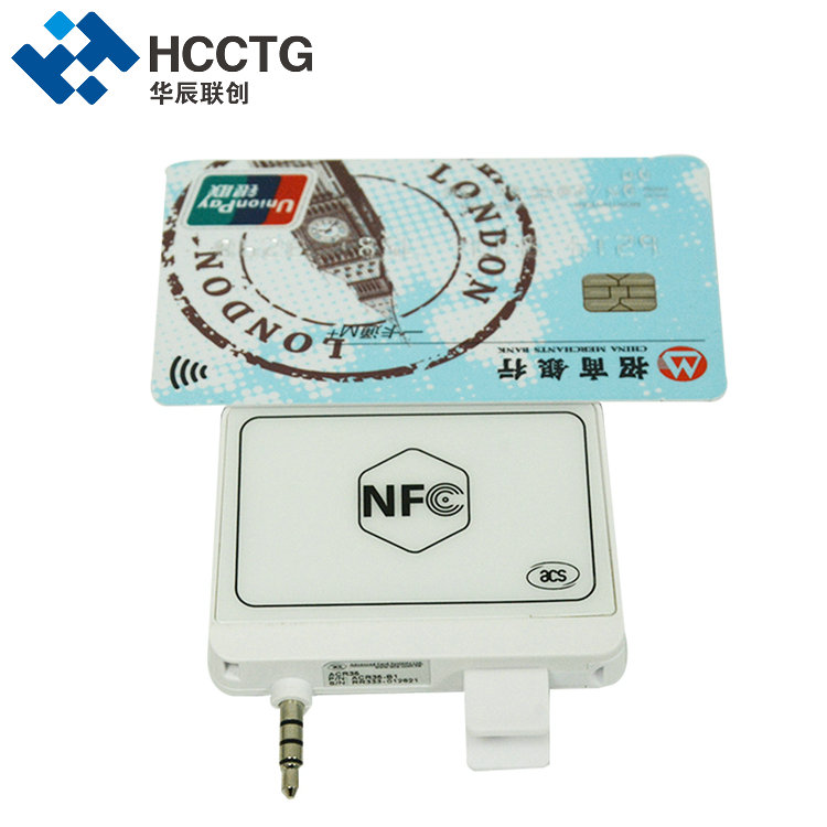 3,5-mm-Audiobuchsenschnittstelle NFC Mobile Card Reader ACR35-B1
