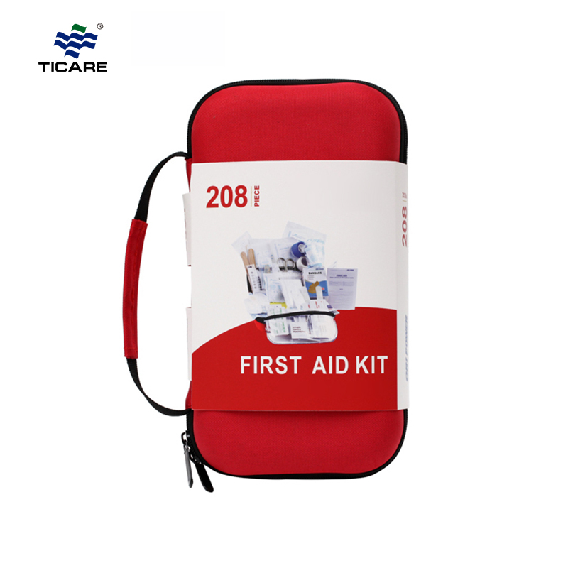 Erste-Hilfe-Set im Handtaschenstil, 208-teilig
