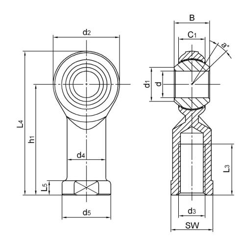 Gelenkköpfe PHS22EC