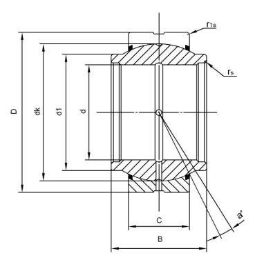 Kalottenlager GEEM20ES-2RS