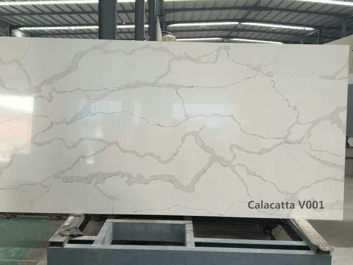 RSC V001 Calaccata-Quarzstein auf Maß geschnitten
