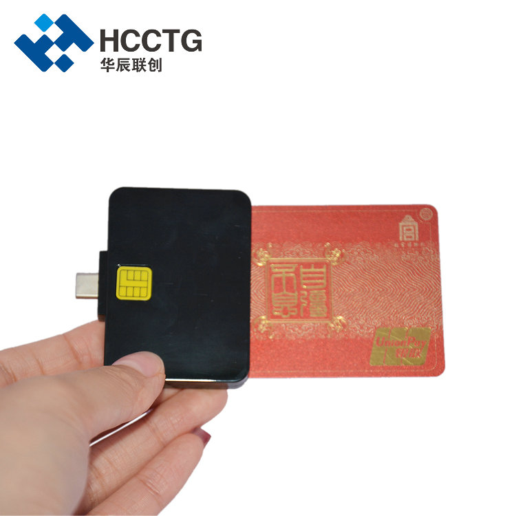 Taschen-USB-Typ-C-Smartcard-Lesegerät CE ROHS-Zertifizierung DCR32
